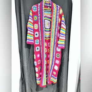 Granny Crochet Kimono